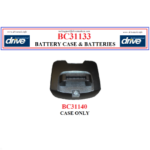 Bobcat 3 Battery Case Only Drive Medical BC31140