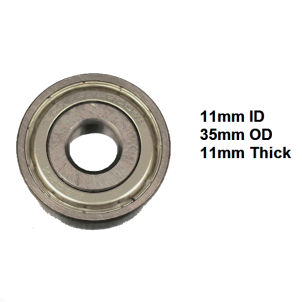 Silver Sport 1, 2 Cruiser III Blue Streak Wheelchair Rear Axle Bearing Drive Medical STDS3J2413, 1 each