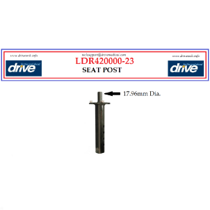 Cobalt Power Chair Seat Post (17.96mm) Drive Medical LDR420000-23