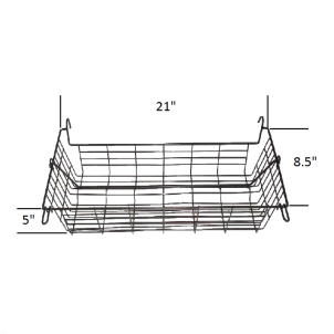 Basket for Drive Rollator 10215, 10215BSK
