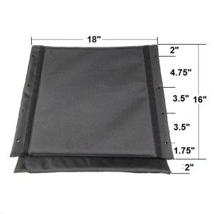 Silver Sport 1 Replacement Seat Upholstery Drive Medical STDS3J2418-AD, 5D Serial Number