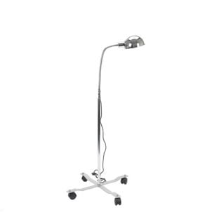 Goose Neck Exam Lamp Dome Style Shade Mobile Base 