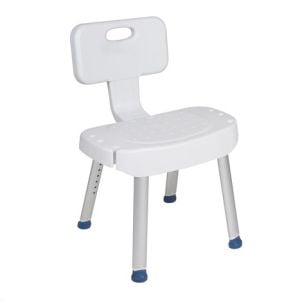 Shower Chair with Folding Back Drive Medical RTL12606