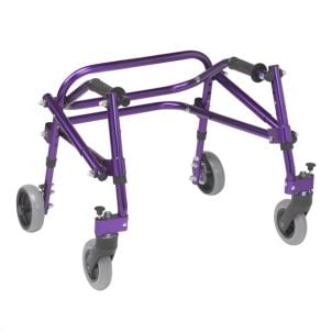 Tyke Nimbo Posterior Walker, Extra Small Purple Drive Medical KA1200-2GWP