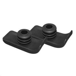 Walker Black Ski Glides by Drive Medical