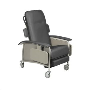 Clinical Care Geri Chair Recliner, Charcoal by Drive Medical D577-CHAR