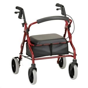Zoom 18 Rolling Walker Red by Nova 4218RD