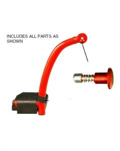 Nitro Duet Footrest Assembly, Right 10266DT-07 (Default)