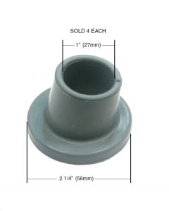 Rubber Tips for Drive Bathroom Safety Shower Benches 12002T (Default)