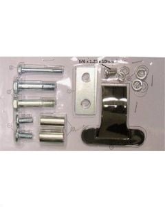 Non Tilt Top Overbed Table, Silver Vein Base Hardware 13003-SET