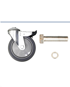Rear Caster Wheel w/ Lock for 13023SV Patient Lift by Drive Medical 13023SV16 