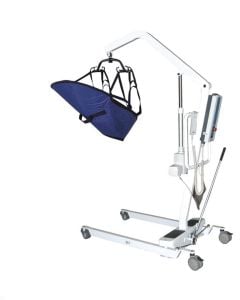 Steel Electric Patient Lift Removable Rechargeable Battery Drive Medical