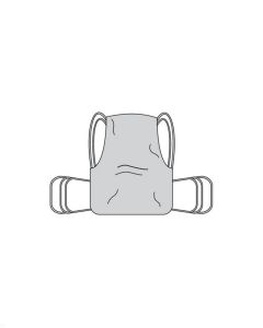 One Piece Commode Sling with Positioning Strap by Drive Medical
