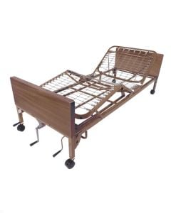 Multi Height Manual Hospital Bed Frame Only Drive Medical 15003