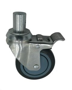 4" Caster with Lock for 15300LW Hospital Bed by Drive Medical, 15300LW-CL