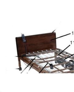 Delta Head Board Panel Frame Replacement Drive Medical 15544HP-1