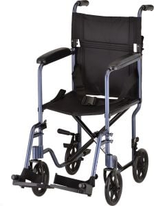 Nova Medical Products 17" (Seat Width) Lightweight Transport Chair By Nova