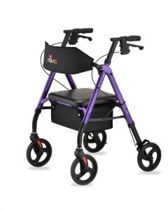 STAR 8 ROLLING WALKER PURPLE by Nova