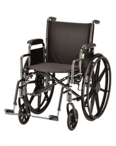 HAMMERTONE WHEELCHAIR- 18 INCH WITH DETACHABLE ARMS & SWINGAWAY FOOTREST by Nova