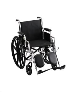 Hammertone Wheelchair 20" with Detachable Arms & Legrests - Nova