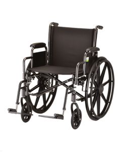 HAMMERTONE WHEELCHAIR- 22 INCH DETACHABLE ARMS & SWINGAWAY FOOTREST by Nova