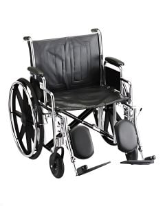 HAMMERTONE WHEELCHAIR- 22 INCH WITH DETACHABLE ARMS & ELEVATING LEGREST by Nova