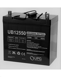 55Ah 12V Mobility Scooter Battery, Universal, Z1 Terminal UB12550