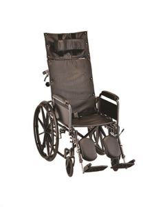 RECLINER WHEELCHAIR- 16in. SEAT WIDTH WITH FULL ARMS & ELEVATING LEGREST by Nova