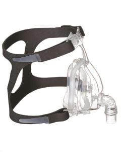 Black/Clear Silicone , Neoprene Roscoe Medical DreamEasy Full Face Mask
