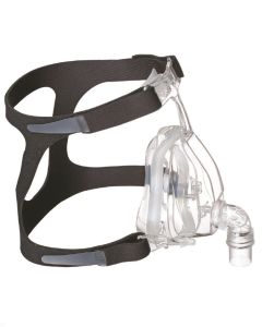 Black/Clear Silicone , Neoprene Roscoe Medical DreamEasy Full Face Mask