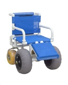 All Terrain & Beach Wheelchair Elevating Leg Rest MJM Intl, Blue 722-ATC-ELR-YW-GRYW