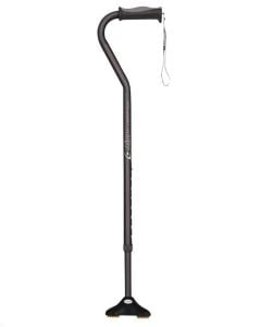 Airgo Comfort Plus Cane With Mini Quad Ultra Stable Tip ,Black (Default)
