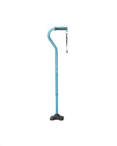 Airgo Comfort-Plus Cane with MiniQuad Ultra-stable Tip, Blue