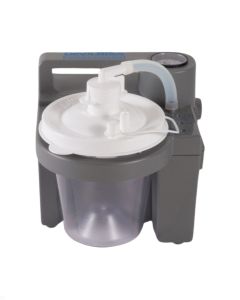 7305 Series Homecare Suction Unit with Internal Filter, Battery, and Carrying Case
