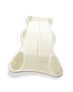 AquaSense Bath Mat, Contoured with Invigorating Massage Zones by Drive Medical, 785-500