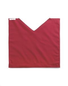 A Dozen Medline Comfort Fit Dignity Napkin Snap Closure in Burgundy MDT014118BURG 27.5x27