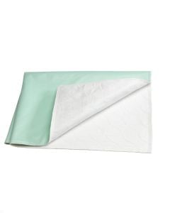 A DozenTriumph Reusable Underpads - Green - White | 12 36.000 IN