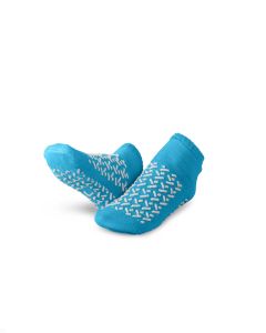 A Pair of Medline Double-Tread Slippers MDTDBLTREADLH | Large