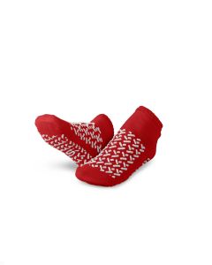 A Pair of Medline Double-Tread Slippers MDTDBLTREADSH | Small