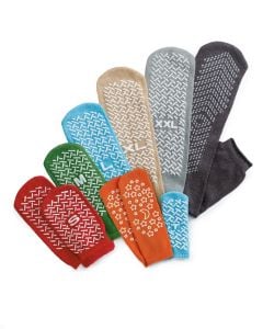 A Pair of Medline Double-Tread Slippers MDTDBLTREADXH | Extra Large