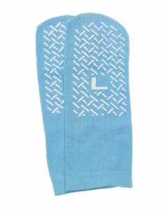 A Pair of Medline Single-Tread Slippers MDT211218LIH | Large
