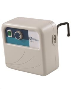 White Vinyl Cirrus Alternating Pressure Pump and Pad System - Roscoe Medical