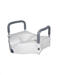 Drive 5" Elevated Raised Toilet Seat Padded Arms
