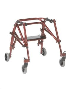Nimbo Posterior Walker with Seat Small Castle Red Drive Medical KA2200S-2GCR