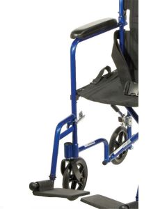 Replacement Seat Rail Guide for ATC19 Transport Chair, PolyFly Wheelchair Drive Medical STDS5D1070