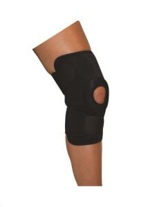  Knee Brace, Universal Size, Open Patella, 3 Closures, 10" long - Current Solutions