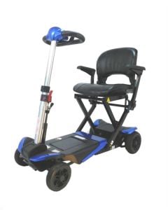 Transformer Folding Power Scooter, Blue
