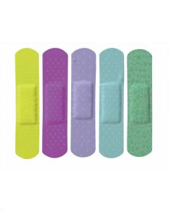 Box of Medline CURAD Neon Adhesive Bandages Natural NON256131