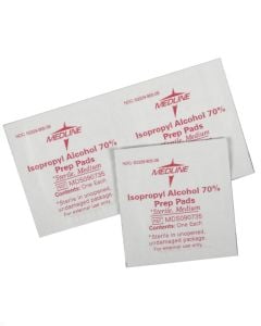 Box of Medline Medline Sterile Alcohol Pre Pads Medium MDS090735Z