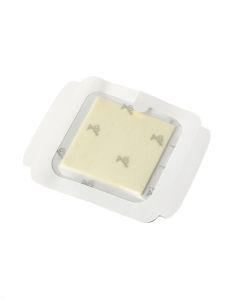 Box of Medline Optifoam Antimicrobial Adhesive Dressings MSC9604Z